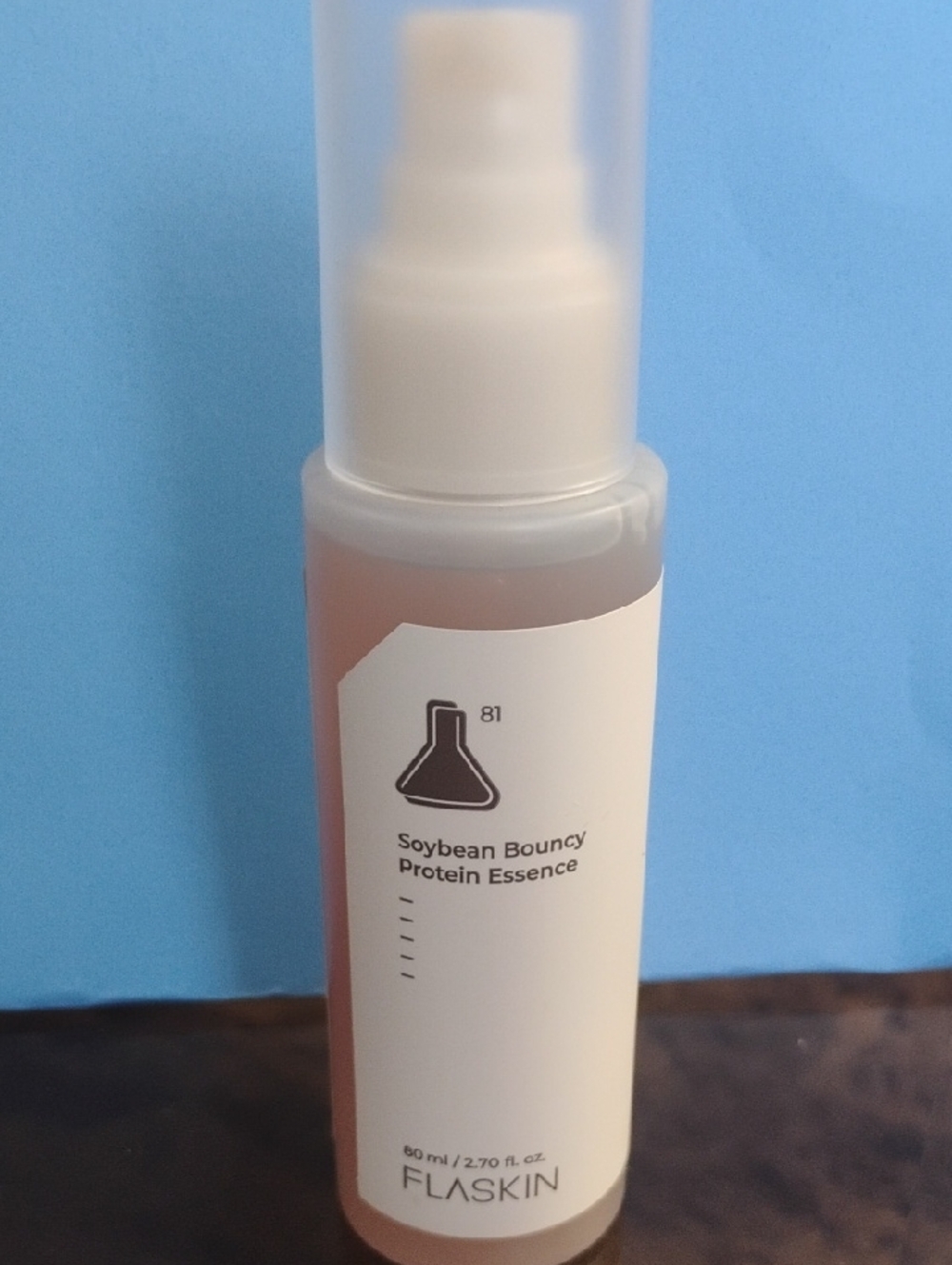 Flaskin Soybean Bouncy Protein Essence - Pink Serum